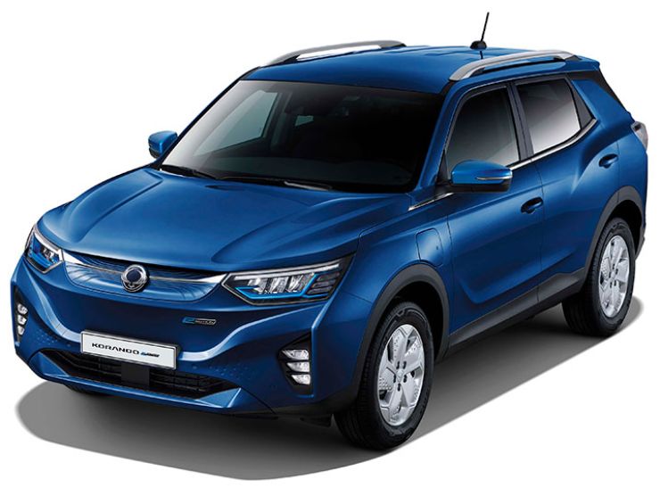 SsangYong Korando e-Motion bei Garage Comminot Chur